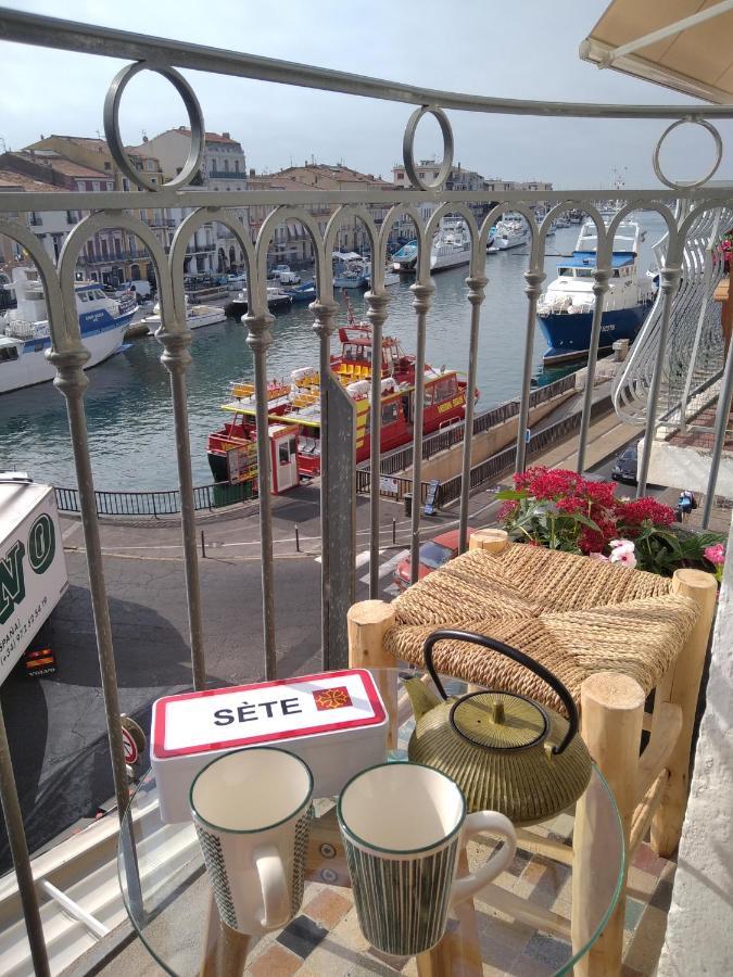 Grand T2 Au Coeur De Ville Avec Vue Sur Quais Et Mer 세테 외부 사진